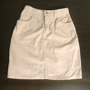 Vintage Guess Marciano blush pink skirt